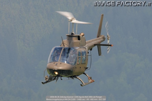 2009-06-26 Zeltweg Airpower 2205 Agusta Bell 206A Jet Ranger